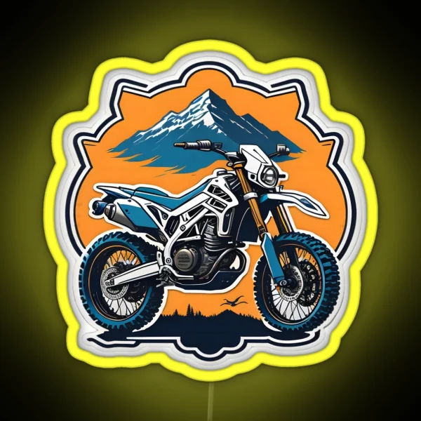 Custom Motorcycle RGB Neon Sign