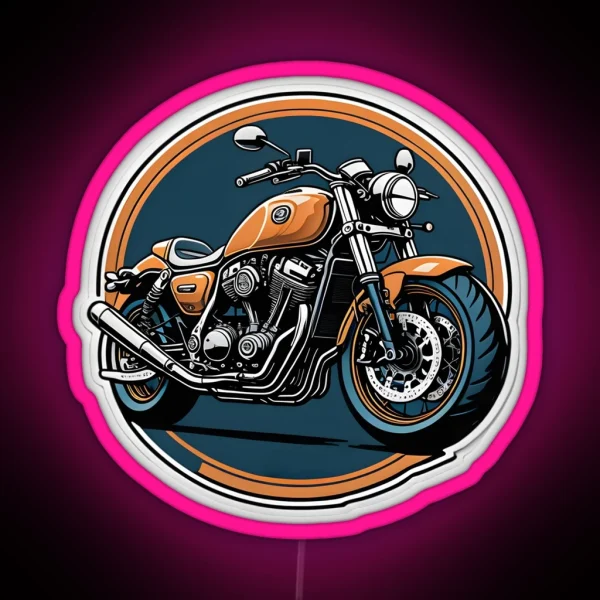 Custom Motorcycle RGB Neon Sign