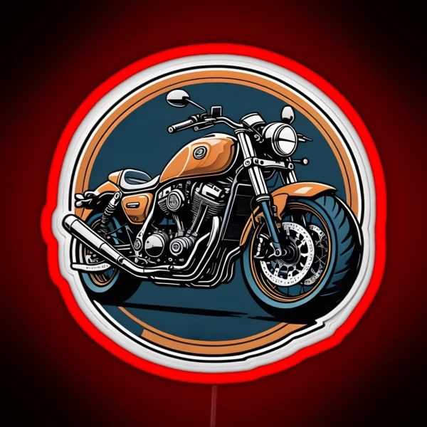 Custom Motorcycle RGB Neon Sign