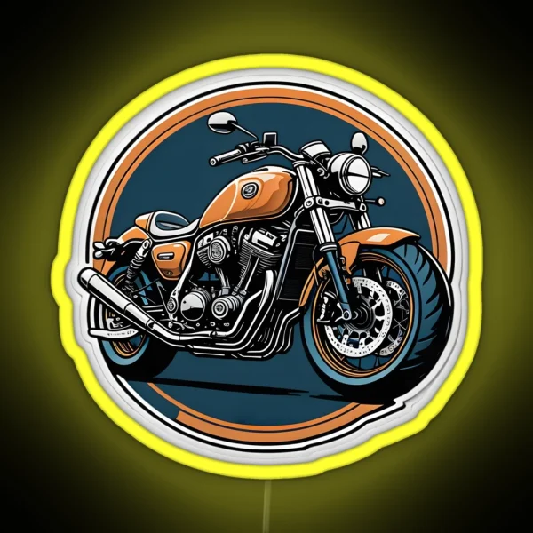 Custom Motorcycle RGB Neon Sign