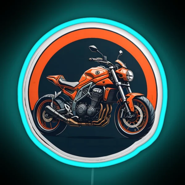 Custom Motorcycle RGB Neon Sign