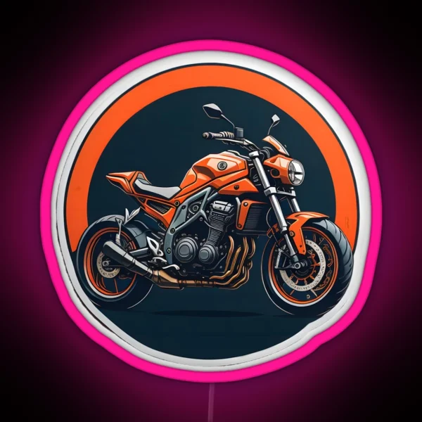 Custom Motorcycle RGB Neon Sign