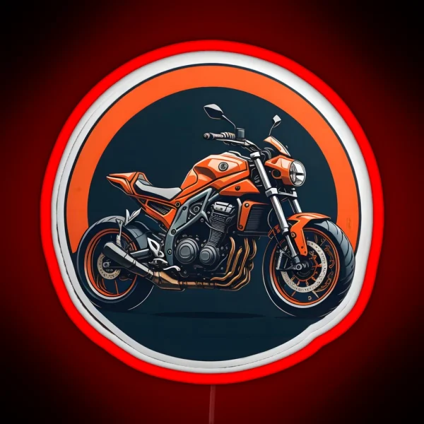 Custom Motorcycle RGB Neon Sign