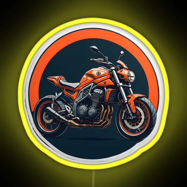 Custom Motorcycle RGB Neon Sign