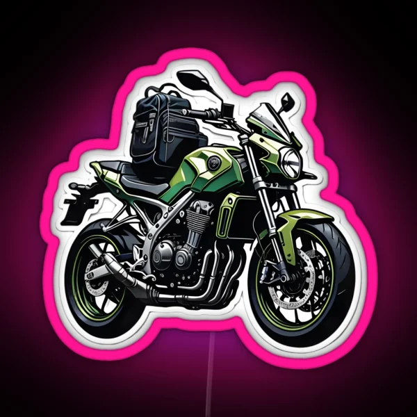 Custom Motorcycle RGB Neon Sign