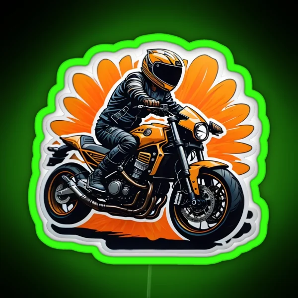 Custom Motorcycle RGB Neon Sign