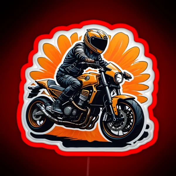 Custom Motorcycle RGB Neon Sign