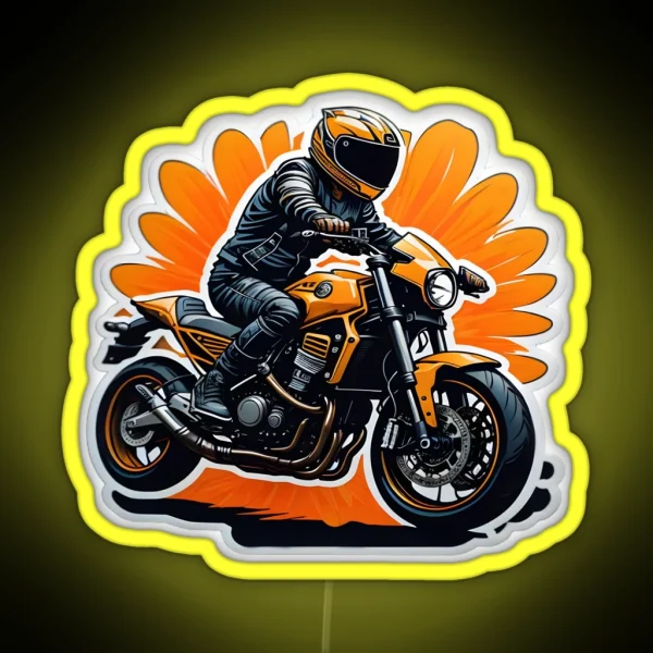 Custom Motorcycle RGB Neon Sign