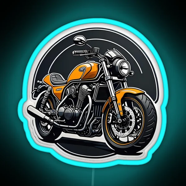 Custom Motorcycle RGB Neon Sign