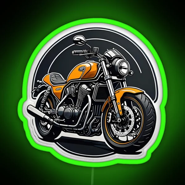 Custom Motorcycle RGB Neon Sign