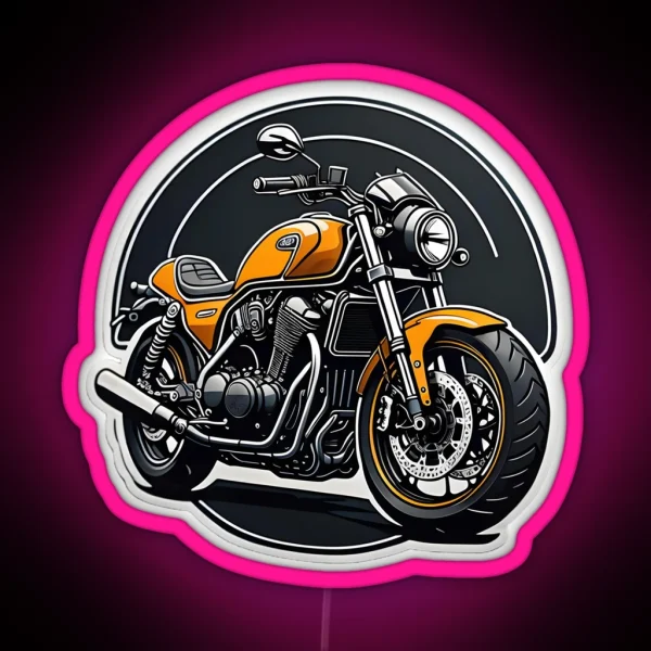 Custom Motorcycle RGB Neon Sign