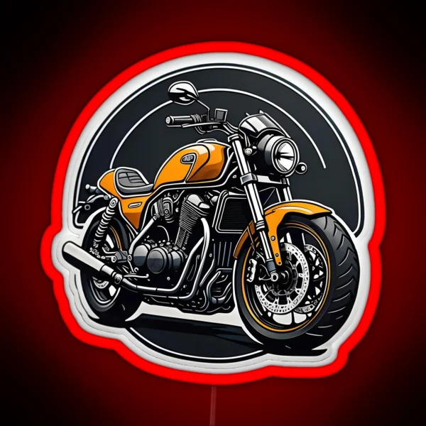 Custom Motorcycle RGB Neon Sign