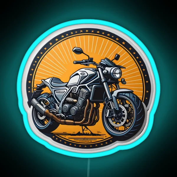 Custom Motorcycle RGB Neon Sign