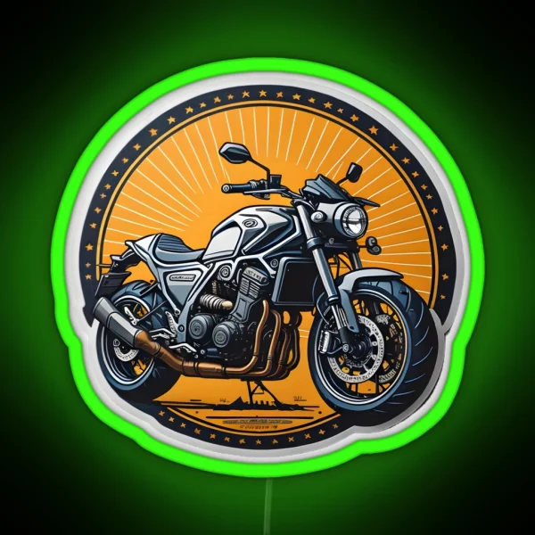 Custom Motorcycle RGB Neon Sign