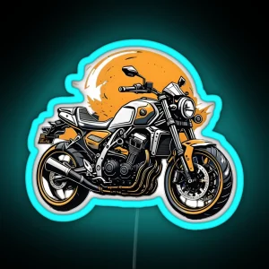 Custom Motorcycle RGB Neon Sign