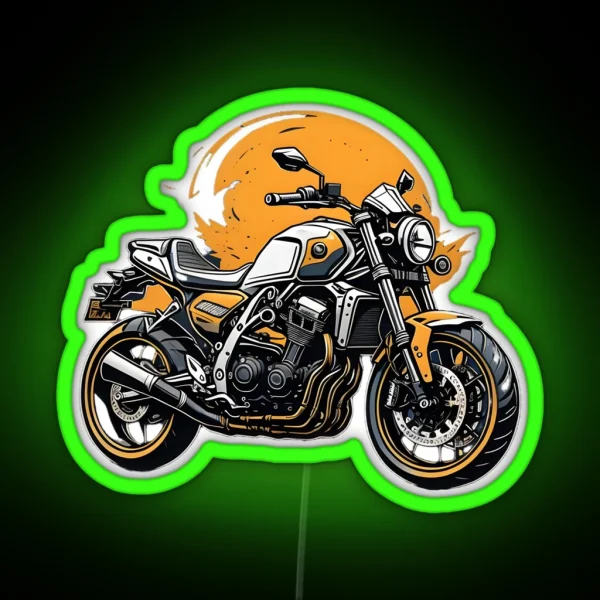 Custom Motorcycle RGB Neon Sign