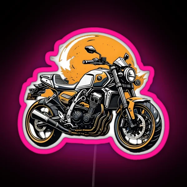 Custom Motorcycle RGB Neon Sign