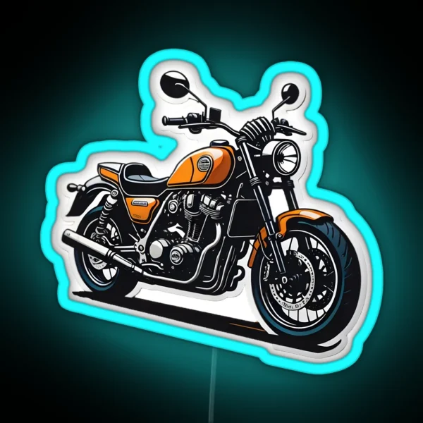Custom Motorcycle RGB Neon Sign