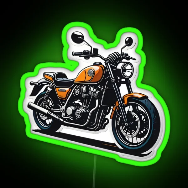 Custom Motorcycle RGB Neon Sign