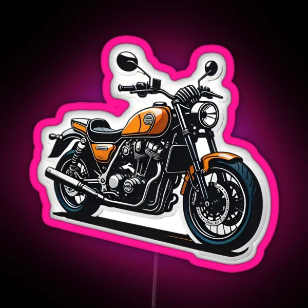 Custom Motorcycle RGB Neon Sign