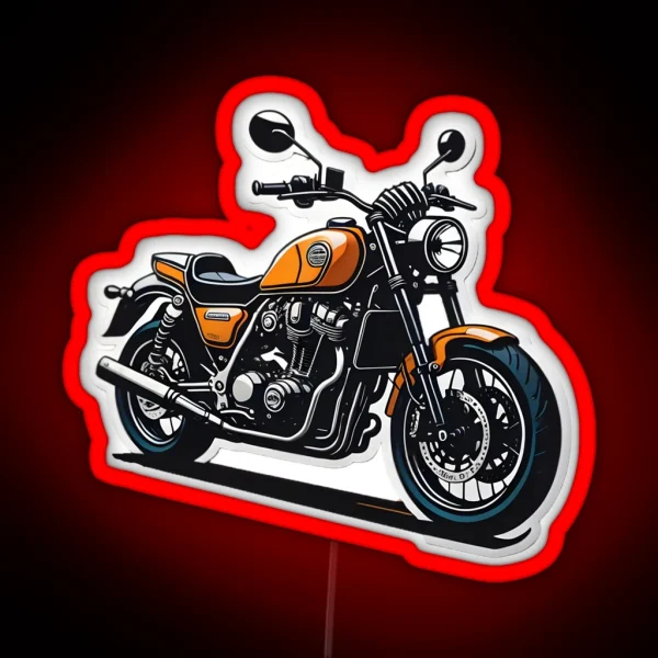 Custom Motorcycle RGB Neon Sign