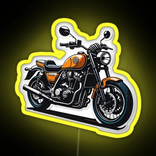 Custom Motorcycle RGB Neon Sign