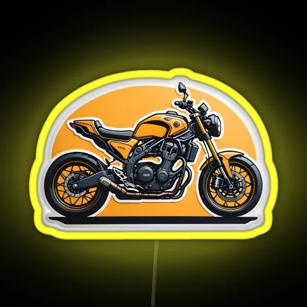 Custom Motorcycle RGB Neon Sign
