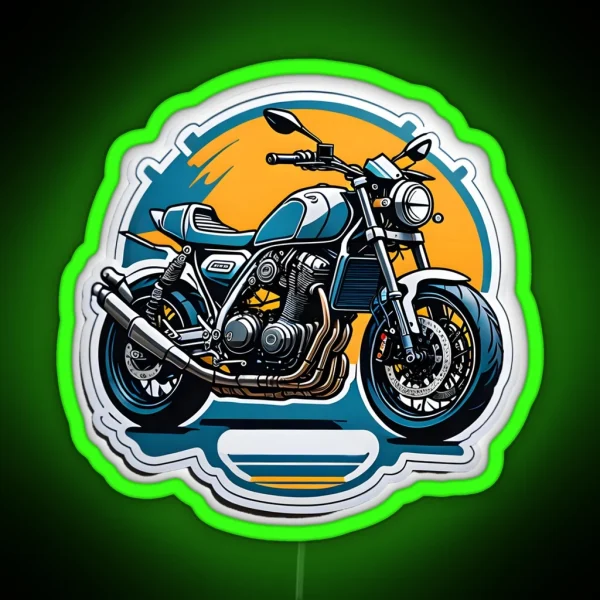 Custom Motorcycle RGB Neon Sign