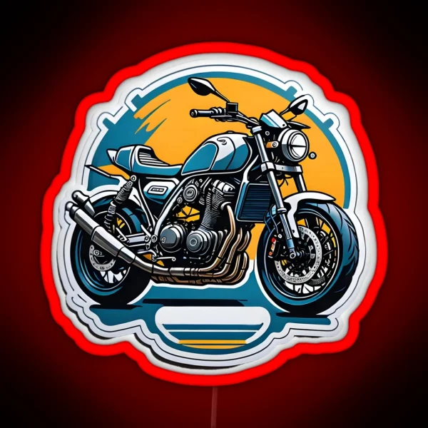Custom Motorcycle RGB Neon Sign