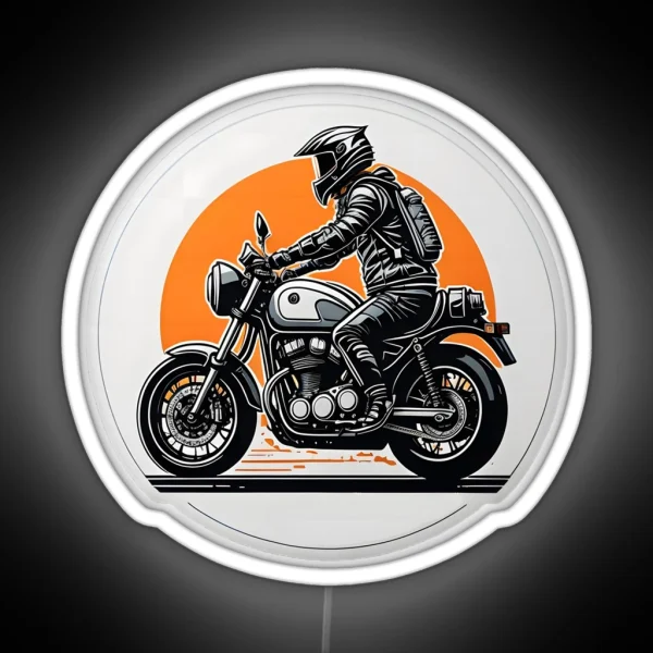 Custom Motorcycle RGB Neon Sign