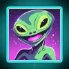 Cute And Happy Alien RGB Neon Sign - Image 2