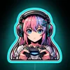 Cute Anime Gamer Girl RGB Neon Sign - Image 3