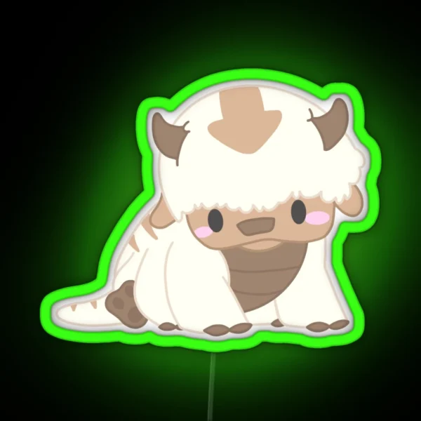 Cute Appa RGB Neon Sign