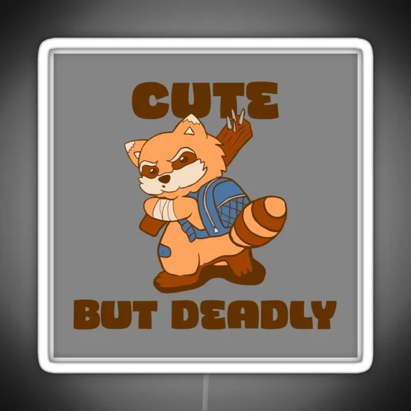 Cute But Deadly RGB Neon Sign