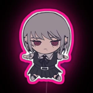Cute Chibi Fami Devil RGB Neon Sign