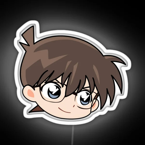 Cute Conan RGB Neon Sign