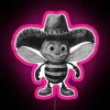 Cute Cowboy Bee RGB Neon Sign - Image 6