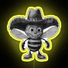Cute Cowboy Bee RGB Neon Sign - Image 5