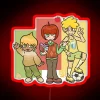 Cute Fruit Boy Gijinkas RGB Neon Sign - Image 2