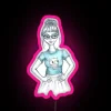 Cute Geeky Girl RGB Neon Sign - Image 6