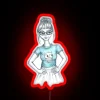 Cute Geeky Girl RGB Neon Sign - Image 2