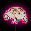 Cute Grumpy Desert Sand Frog RGB Neon Sign - Image 6
