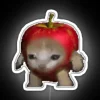 Cute Kitten In An Apple Meme Applecatrun RGB Neon Sign - Image 5