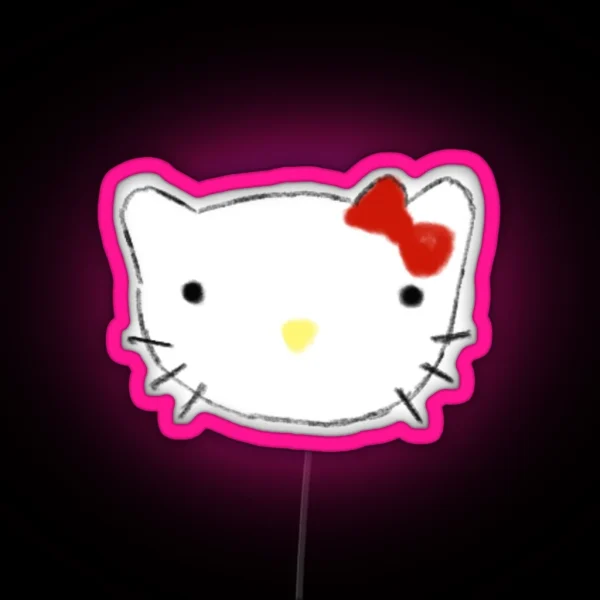 Cute Kitty RGB Neon Sign