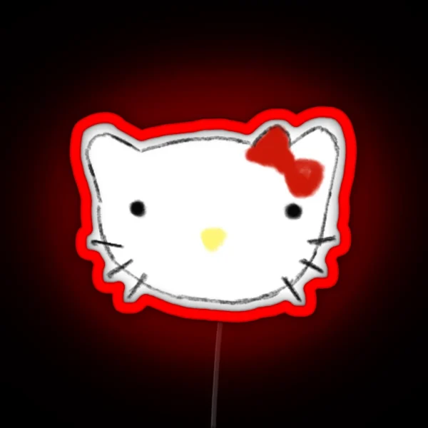Cute Kitty RGB Neon Sign