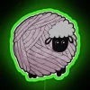 Cute Little Pink Ball Of Wool Sheep Lamb RGB Neon Sign - Image 4