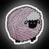 Cute Little Pink Ball Of Wool Sheep Lamb RGB Neon Sign - Image 5