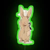 Cute Raggedy Bunny RGB Neon Sign - Image 4