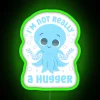 Cute Socially Awkward I M Not Really A Hugger RGB Neon Sign - Image 4