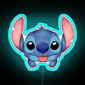 Cute Stitch RGB Neon Sign